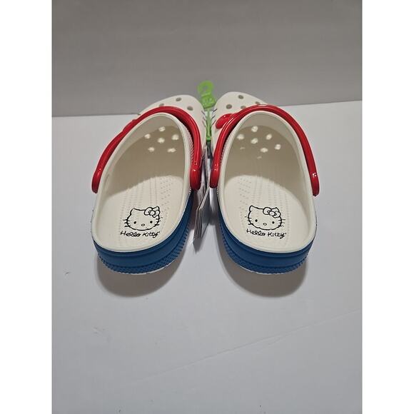 Crocs X Hello Kitty Classic Clog 50th Anniversary 2024 Size W 8 M 6 - Brand NEW - Picture 6 of 11